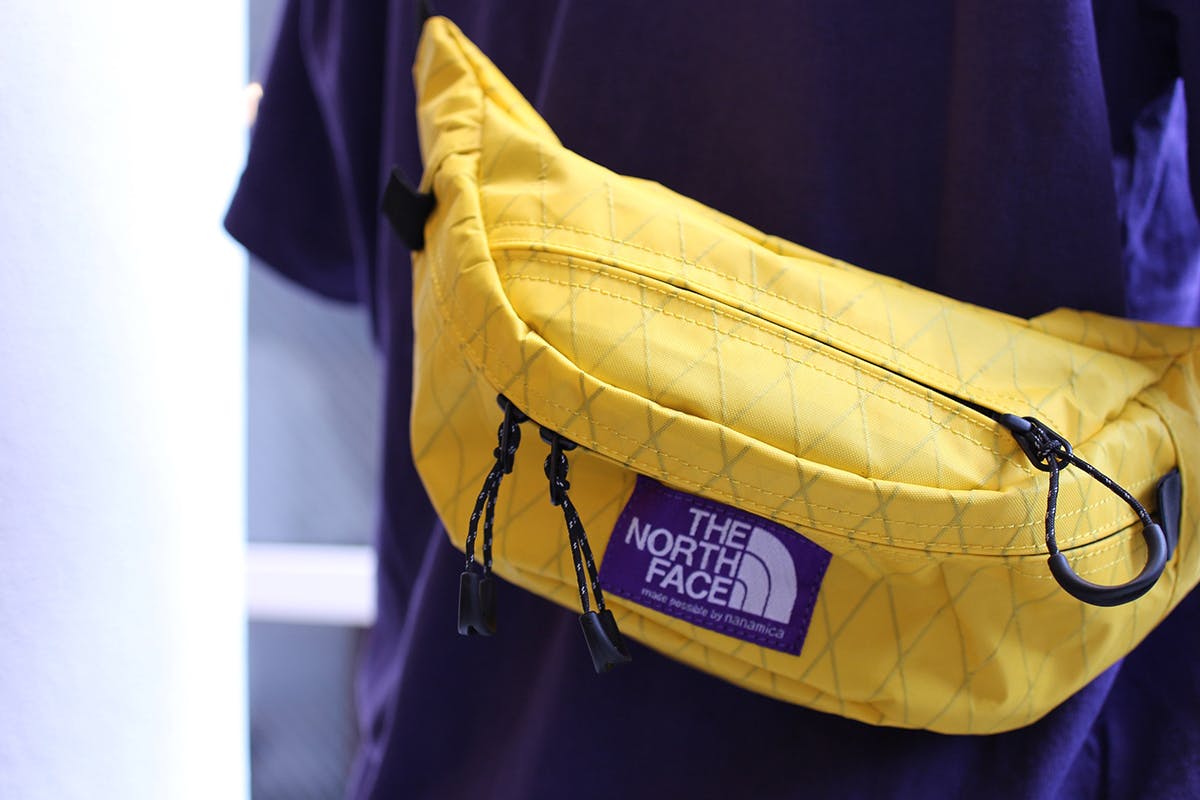 the north face purple label waist bag